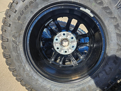 18" Dodge Ram 1500 Rebel Black OEM wheels rims 2023 2024 2025 NEW DURATRAC