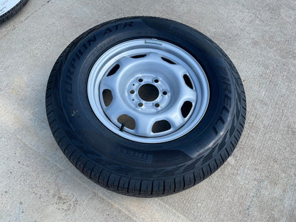 17" Ford F-150 OEM rim wheel 3857 tire steel 2024 2025 2026 2027 PIRELLI NEW