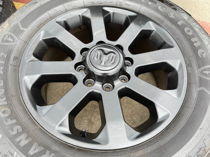 20" Dodge Ram 2500 3500 LARAMIE OEM 2700 wheels rims tires 2023 2024 2025 2026