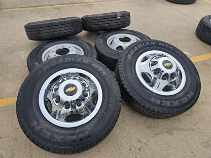 17" Chevy Silverado GMC Sierra 3500 Dually simulator rims wheels OEM 8094 NEW