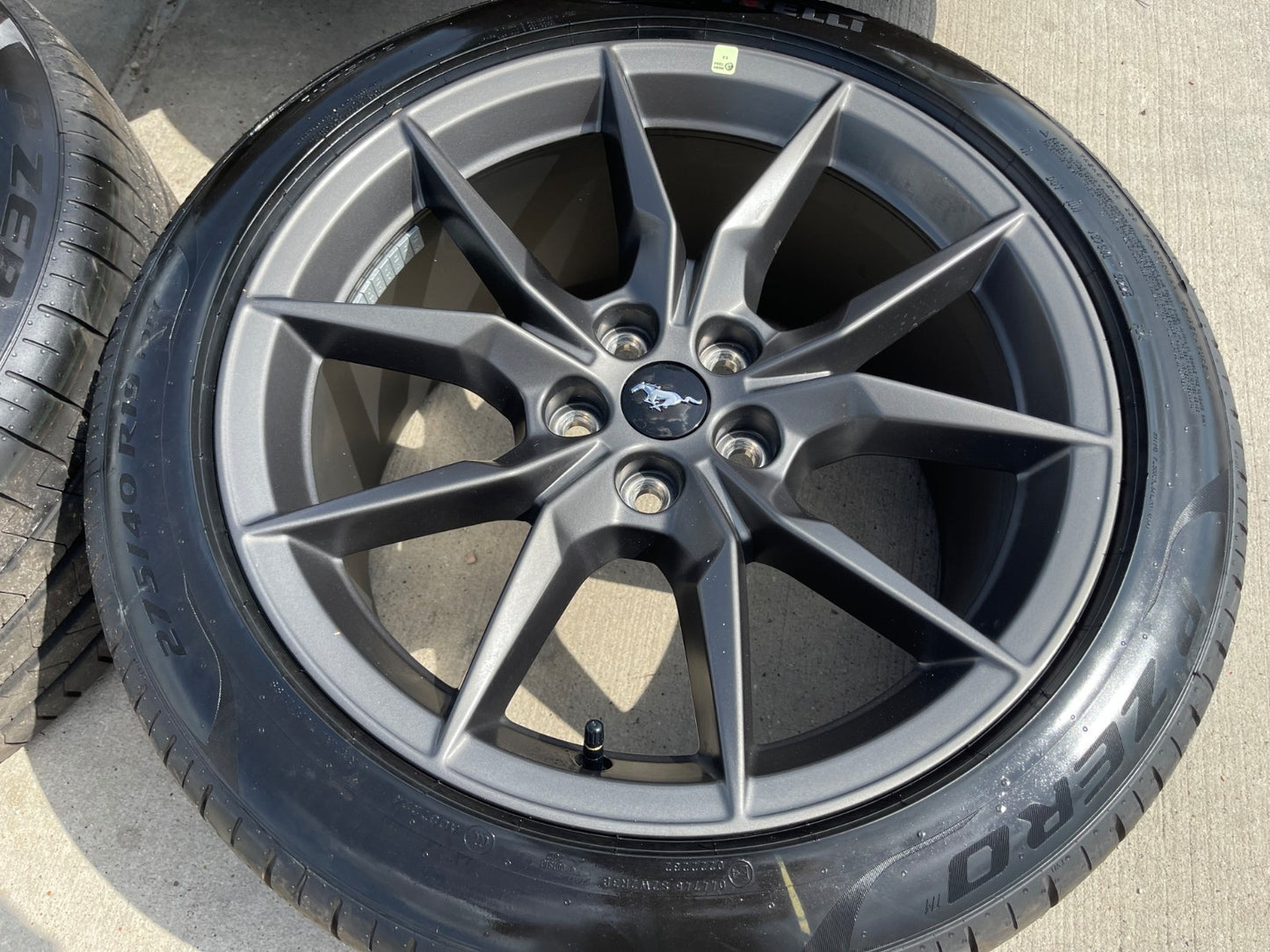 19" Ford Mustang GT Dark Horse OEM 95839 95840 wheels rims 2025 2026 2027 NEW