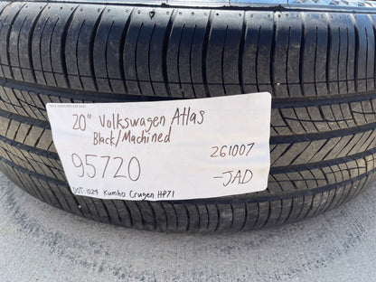 20" VW Atlas OEM 95720 wheels rims Audi Q7 Q8 tires SET 2025 2026 2027 NEW