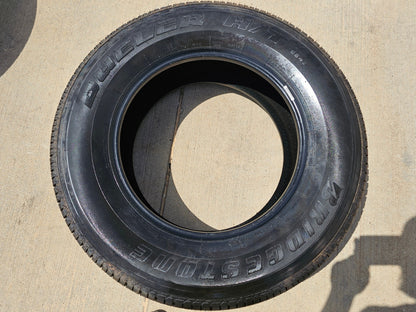 (1) 255/70/18 Bridgestone Dueler H/T tire Toyota Tundra Sequoia 112T M+S NEW