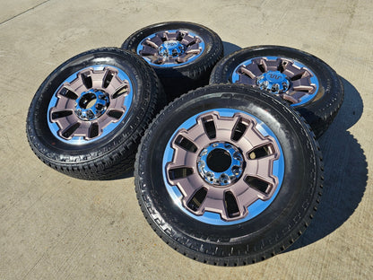 20" Ford F-250 F-350 OEM 10487 LIMITED KING RANCH tan wheels rims 2024 2025 2026