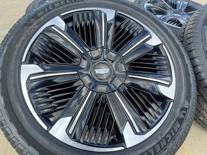 24" Cadillac Escalade IQ EV OEM 4893 wheels rims Hummer 2025 2026 2027 SET NEW
