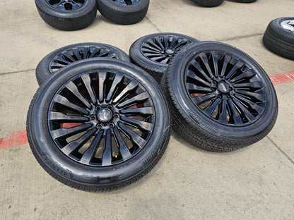 22" Lincoln Navigator OEM 10178 rims wheels BLACK LABEL SET 2021 2023 2026 NEW