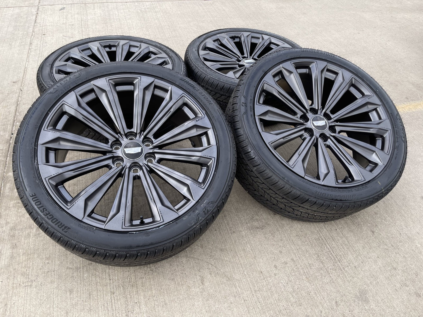 24" Cadillac Escalade V OEM wheels rims tires 2022 2023 2024 2025 2026 NEW