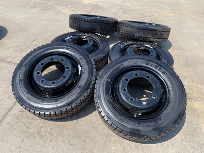 19.5" Chevy Silverado 4500HD 5500HD 6500HD rims wheels 8x275 OEM SET NEW