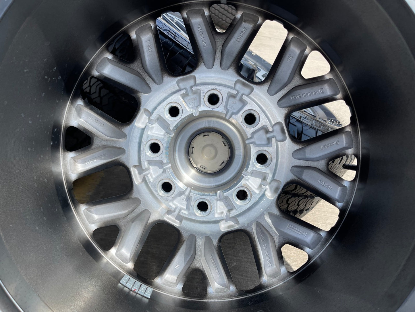20" Dodge Ram 2500 3500 LARAMIE OEM 51649 wheels rims A/T2 2025 2026 NEW