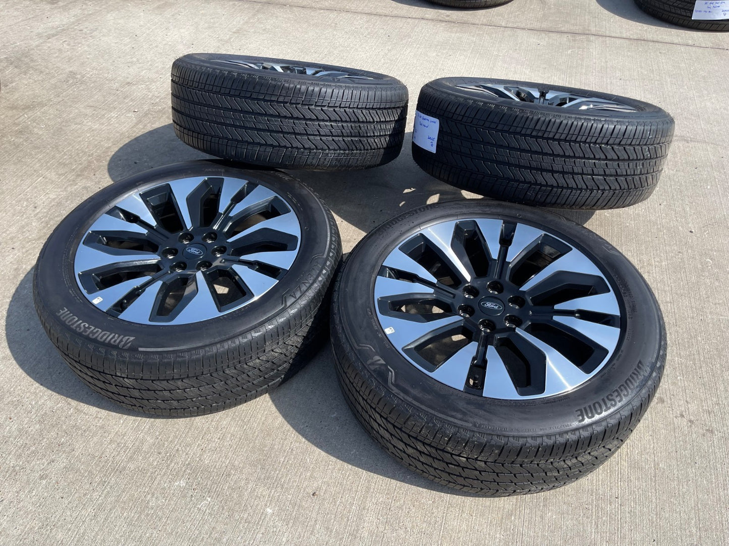 22" Ford F-150 LIMITED Plus OEM 94223 rims wheels SET Expedition 2025 2026