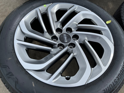 22" Lincoln Navigator OEM 94225 rims wheels BLACK LABEL BRIDGESTONE NEW