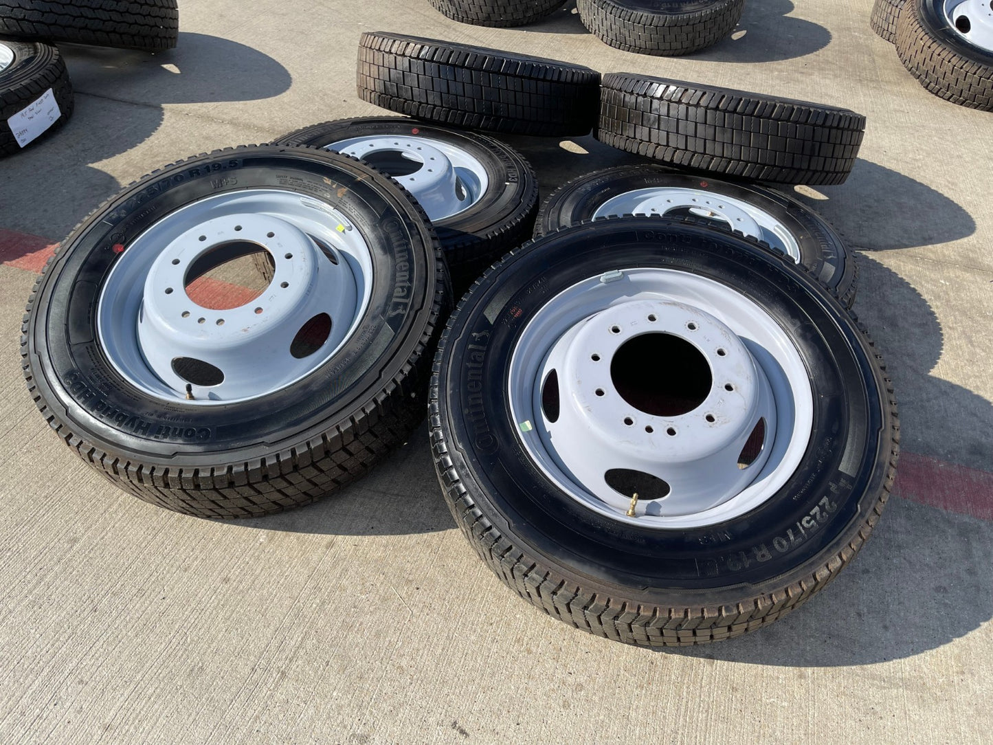19.5" Ford F-450 Dually F-550 rims wheels RAM 4500 OEM 10x225 2024 2025 2026
