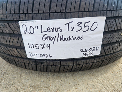 20" Lexus TX350 OEM 10574 wheels rims LS500H LS500 Grand Highlander SET NEW