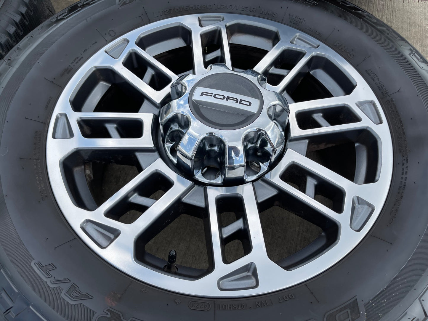 20" Ford F-250 F-350 OEM 10302 10483 LIMITED SET wheels rims 2024 2025 2026 2027