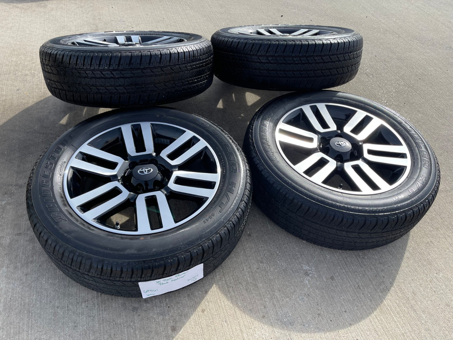20" Toyota Tacoma 4Runner FJ Cruiser Lexus OEM 69561 wheels rims BRIDGESTONE