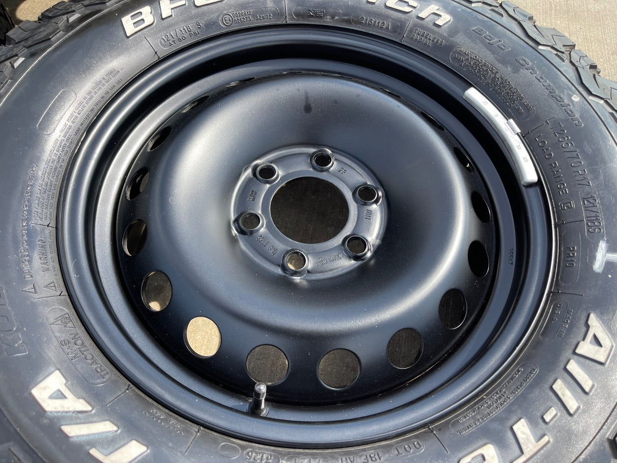 17" INEOS Grenadier OEM wheels rims 2024 2025 2026 2027 SET BFG KO2 A/T NEW