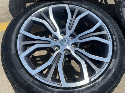 22" Dodge Ram 1500 OEM TUNGSTEN LIMITED Laramie wheels rims SET PIRELLI NEW