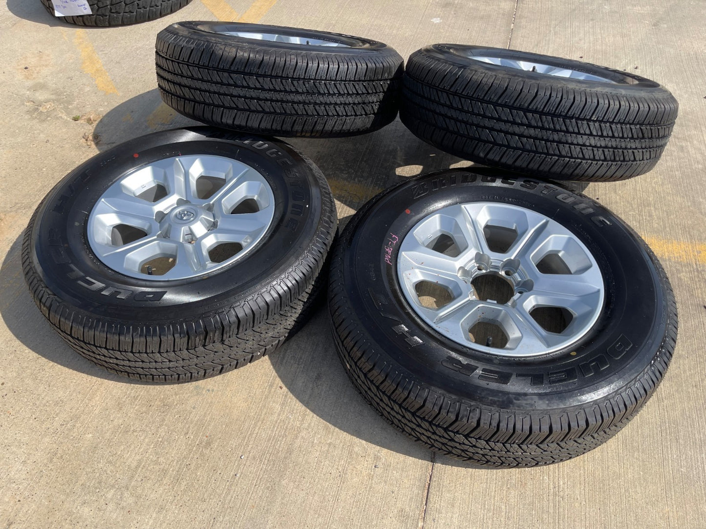 17" 4Runner Toyota Tacoma OEM wheels rims 75153 FJ DUELER H/T NEW