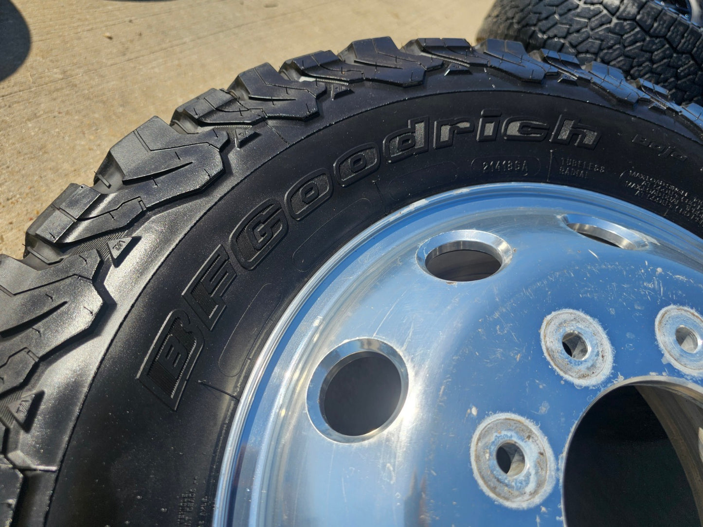 17" Dodge Ram 3500 Dually Laramie 8x200 wheels rims 2701 2702 OEM SET FALKEN