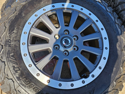 (4) 18" INEOS Grenadier OEM wheels rims Beadlock RIM# 2774-1 FITS 2023-2027