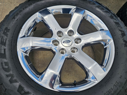 20" Ford F-150 OEM rims wheels chrome Expedition RIM# 10347 FITS 2004-2027