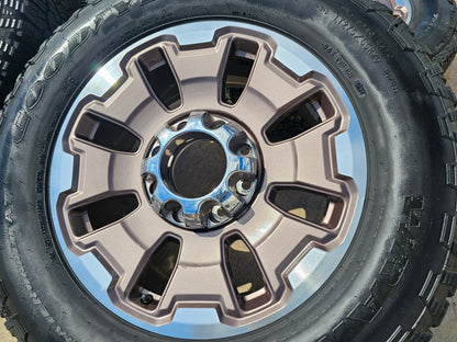 20" Ford F-250 F-350 OEM 10487 KING RANCH tan wheels rims 2024 2025
