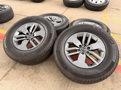 17" Nissan Frontier OEM PRO-4X wheels rims MICHELIN NEW SET 2024 2025 2026 2027
