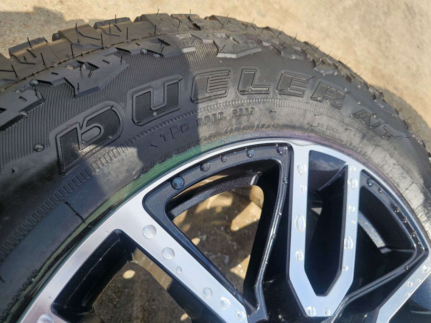 20" GMC Sierra Yukon AT4X Silverado OEM 5914 wheels rims SET BRIDGESTONE SET NEW