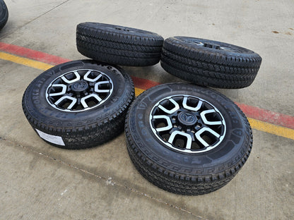 18" Ram 2500 3500 LARAMIE OEM wheels rims 2694 tires FIRESTONE A/T2