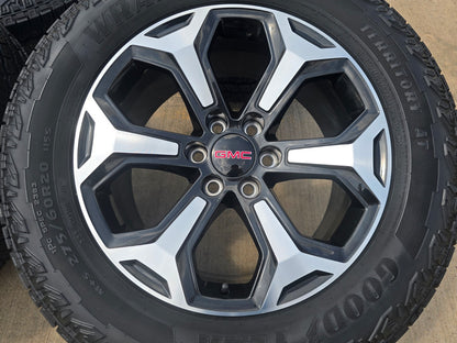 20" GMC Sierra AT4X Canyon Chevy Silverado OEM wheels rims 2025 2026 2027 NEW