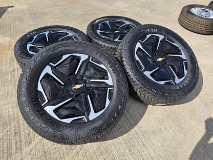 22" Chevy Silverado EV OEM wheels rims Sierra Hummer 2500 HEV 2024 2025 NEW