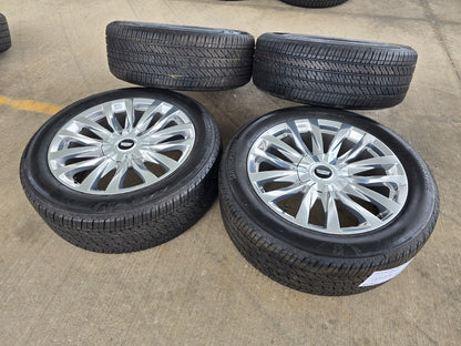 22" Cadillac Escalade Platinum OEM wheels rims 95026 4873 tires DISCOUNTED