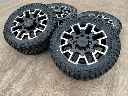 22" Chevy Silverado GMC Sierra 2500 OEM wheels rims 2024 2025 NEW R/T 35" tires