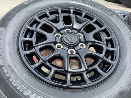 18" Toyota Tundra TSS T FORCE TRD OEM black wheels rims Sequoia 2025 2026 NEW