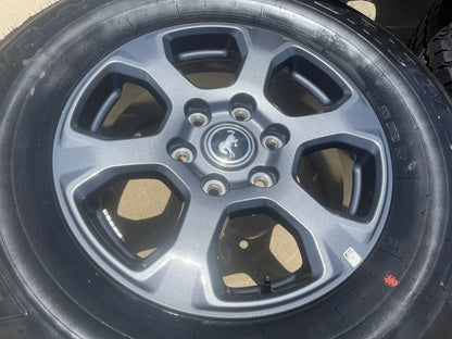17" Ford Bronco Big Bend wheels rims 10384 OEM Ranger SET 2025 2026 2027 NEW