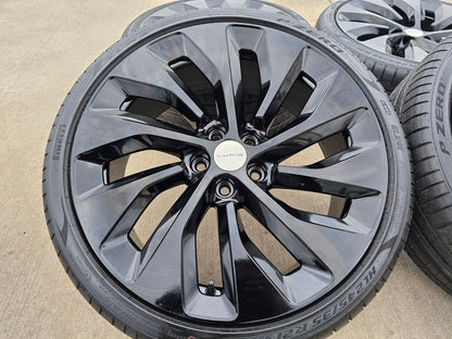 21" Lucid Air OEM Grand Touring black wheels rims 2022 2023 2024 2025 2026 NEW