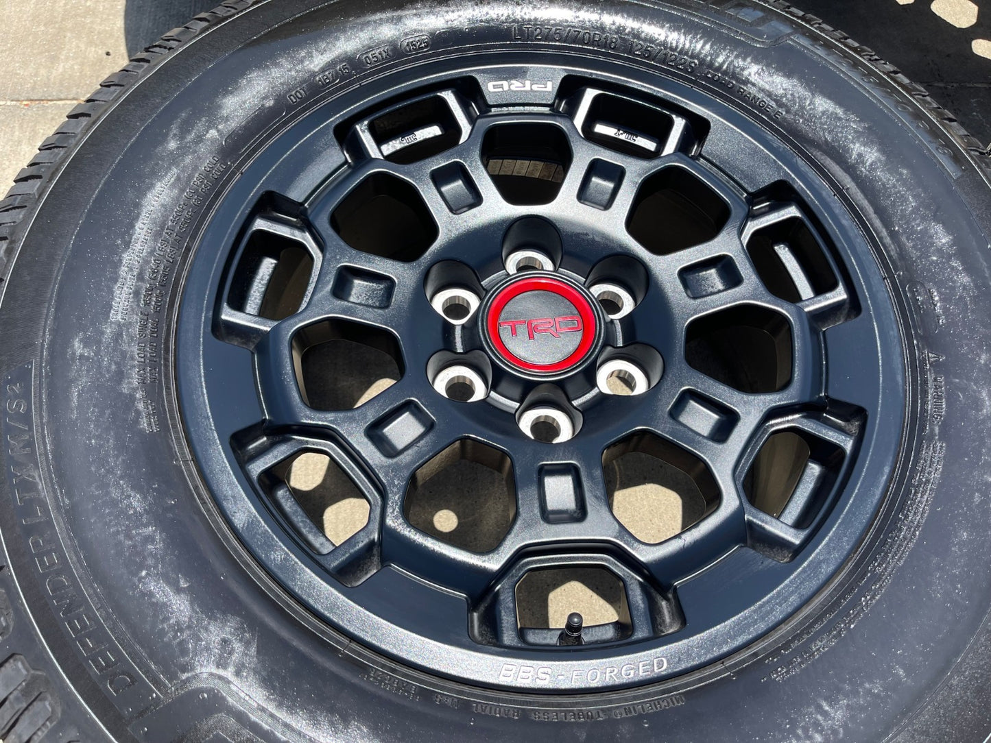 18" Toyota Tundra TRD BBS FORGED OEM 69195 95458 wheels rims Sequoia MICHELIN