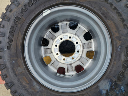 18" Ford F-250 F-350 OEM TREMOR 10482 rims wheels tires 35" GOODYEAR DURATRAC