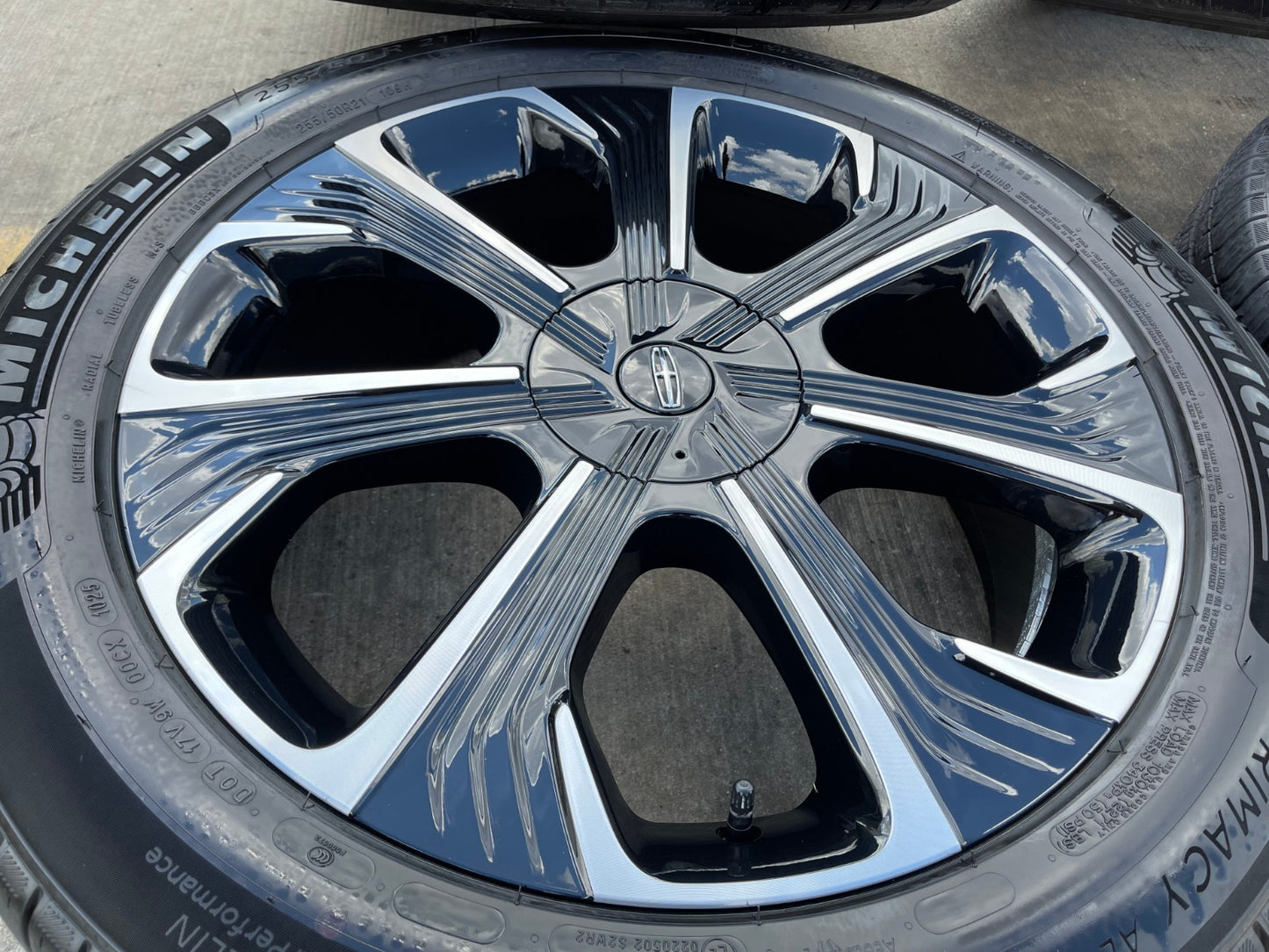 21" Lincoln Nautilus Black Label OEM 10563 rims wheels 2025 2026 NEW MICHELIN