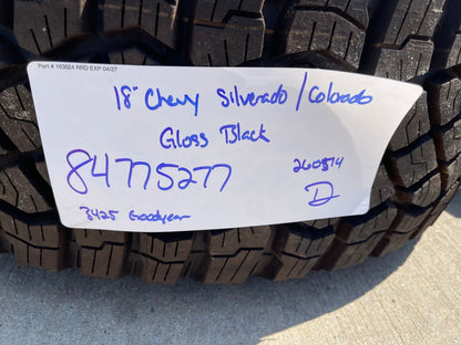 18" Chevy Silverado ZR2 Tahoe TRAIL BOSS Sierra OEM 95415 wheels rims SET NEW