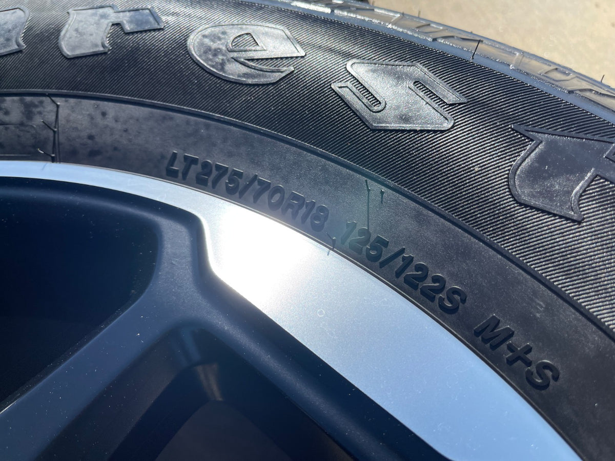 18" Dodge RAM 2500 3500 OEM 68629288 wheels rims tires FIRESTONE H/T2 SET