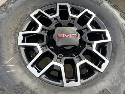 18" GMC Sierra AT4X Chevy Trail Boss 2500 OEM 14136 wheels rims GOODYEAR 35"