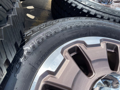 20" Ford F-250 F-350 OEM KING RANCH LIMITED tan wheels rims 10487 SET 2005-2027