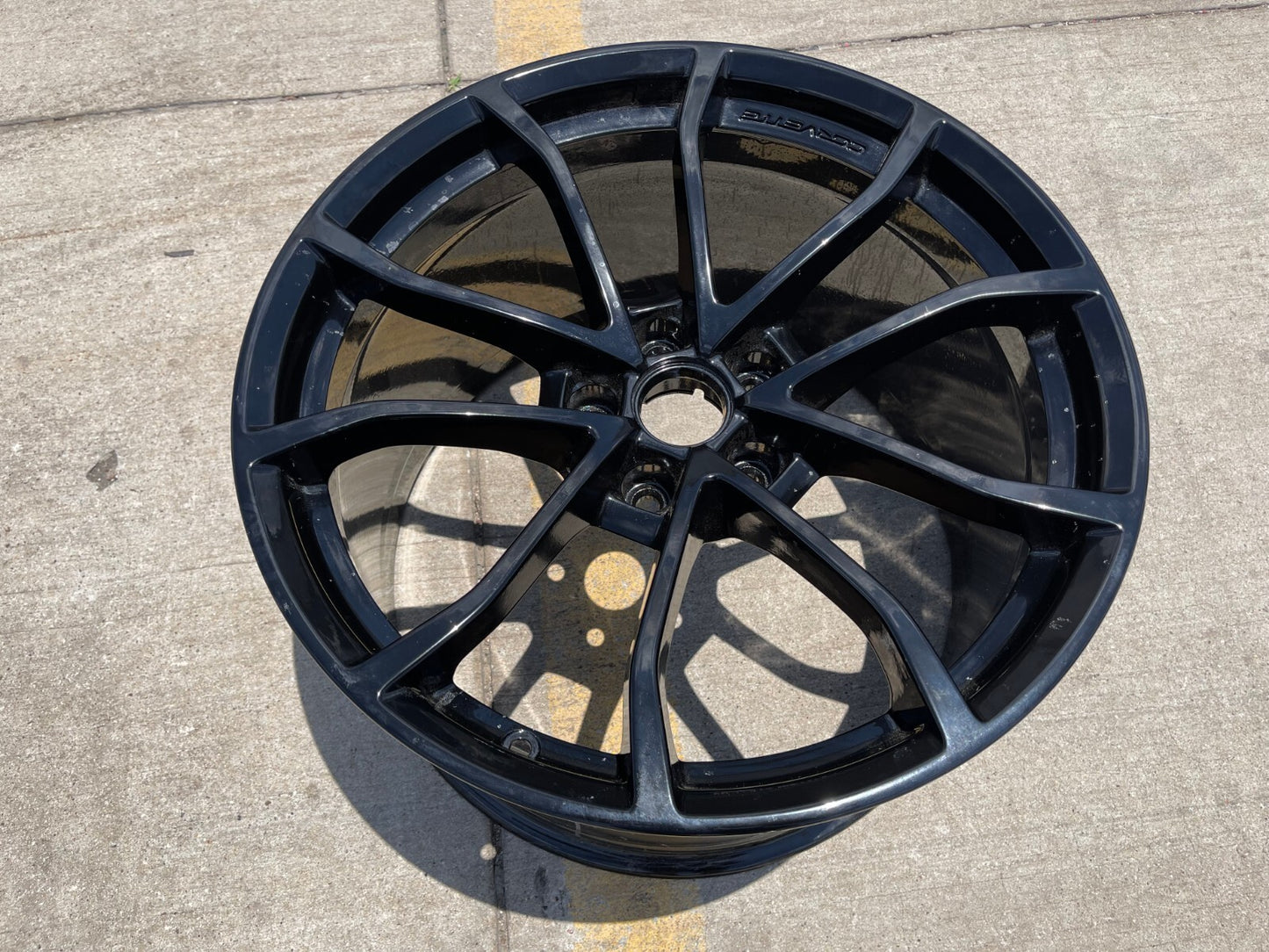 20" Chevy Corvette C7 OEM wheel rim 5543 5783 REAR