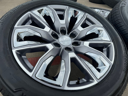22" GMC Yukon Chevy Tahoe Escalade OEM chrome 95513 wheels rims NEW