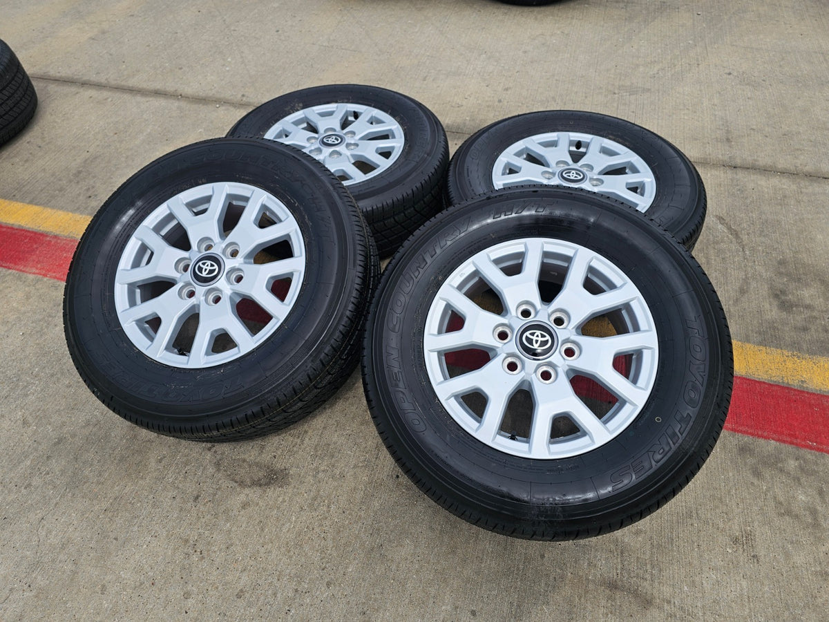 17" Toyota Tacoma 4Runner TRD OEM 10637 94254 wheels rims SET DISCOUNTED NEW