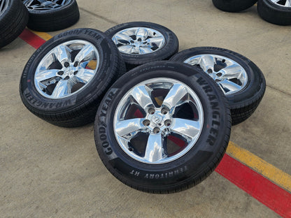 20" Dodge Ram 1500 OEM wheels rims 2495 CHROME 5x139 5x5.5 SET