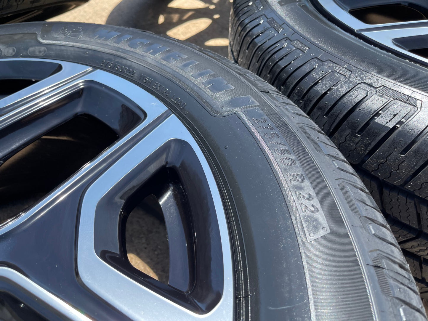 22" Rivian R1T R1S OEM wheels rims tires 2022 2023 2024 2025 2026 NEW MICHELIN