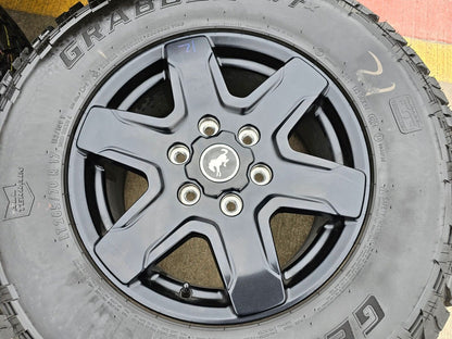 17" Ford Bronco wheels rims 95292 10383 SASQUATCH Ranger 2022 2023 2024 2025 NEW