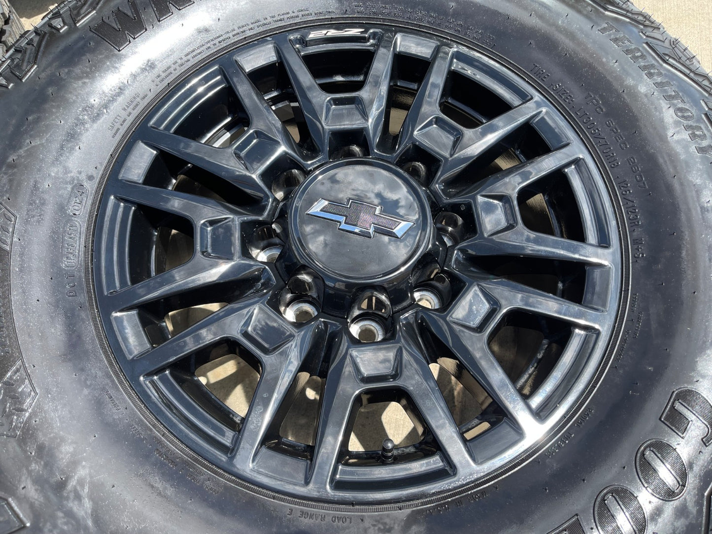 18" Chevy Silverado ZR2 Trail Boss 2500 OEM wheels rims #14122 2011-2027 SET
